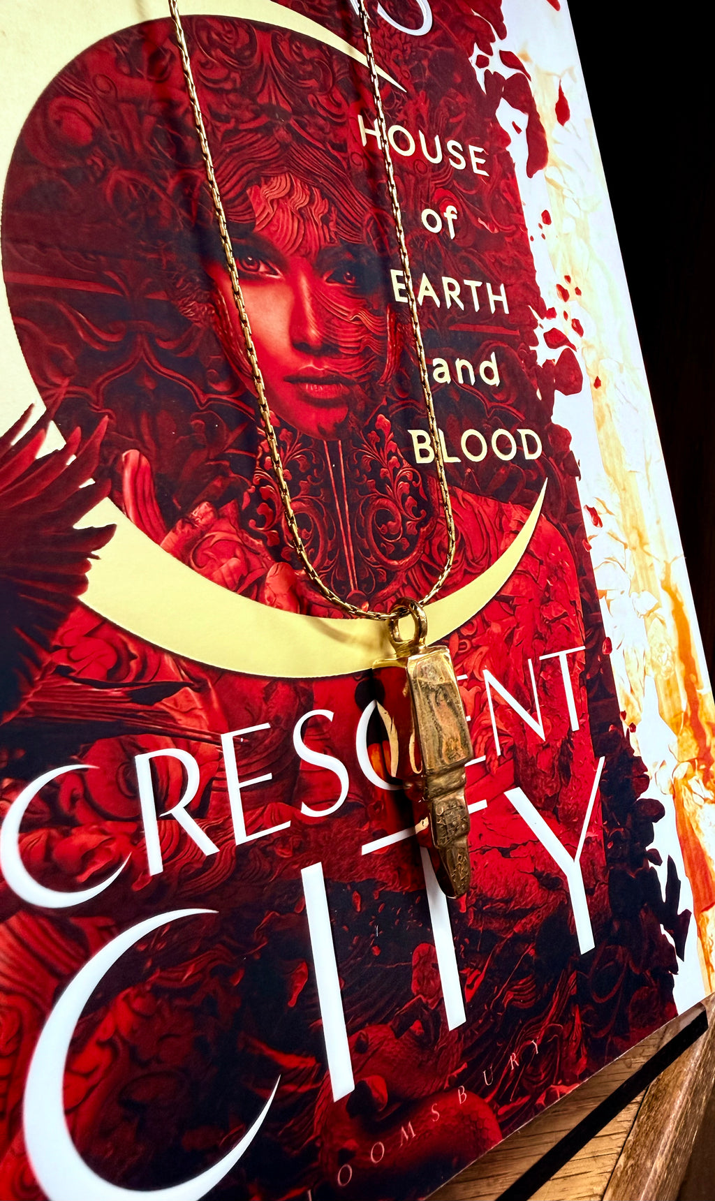 Lipstick & Lies Necklace