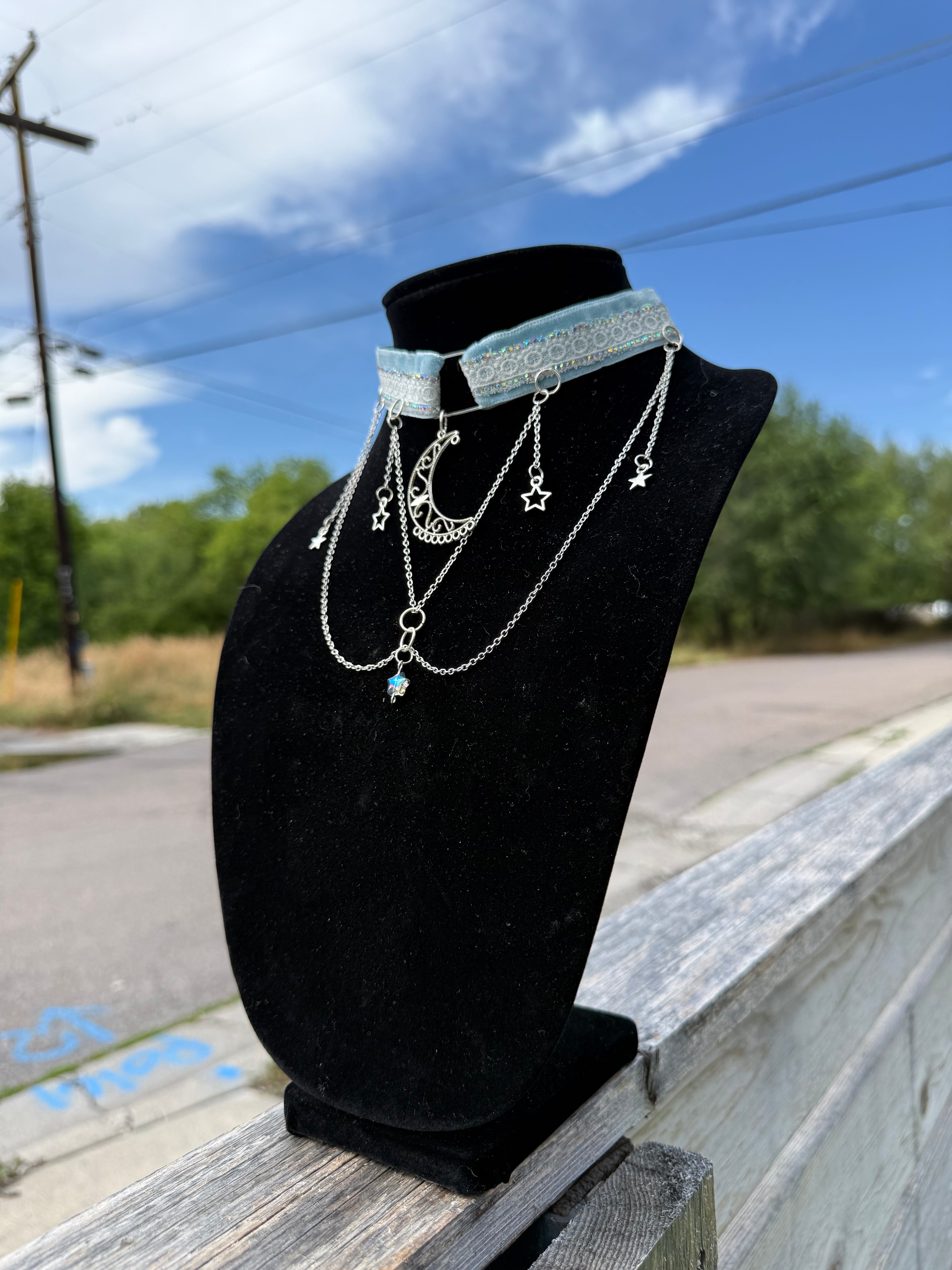 Out of This World Ribbon Choker
