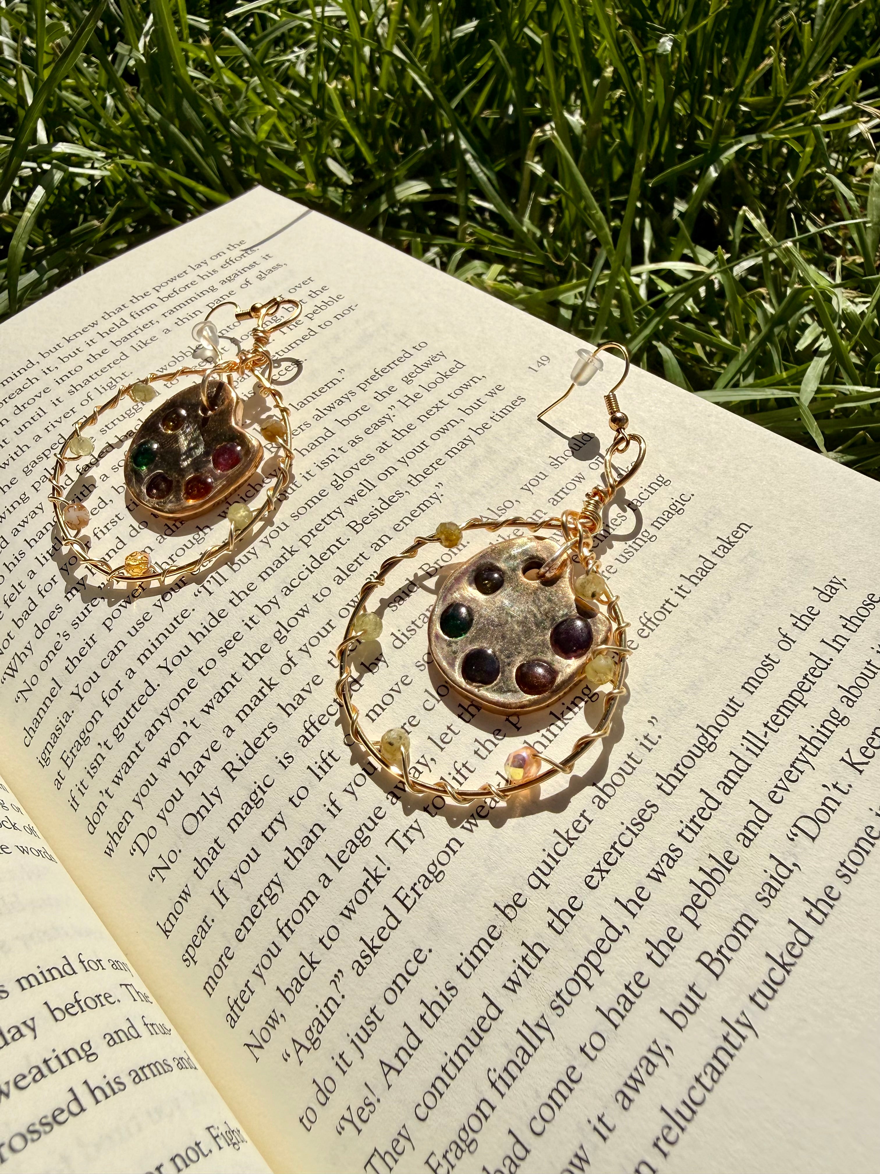 The Art of Becoming Earrings
