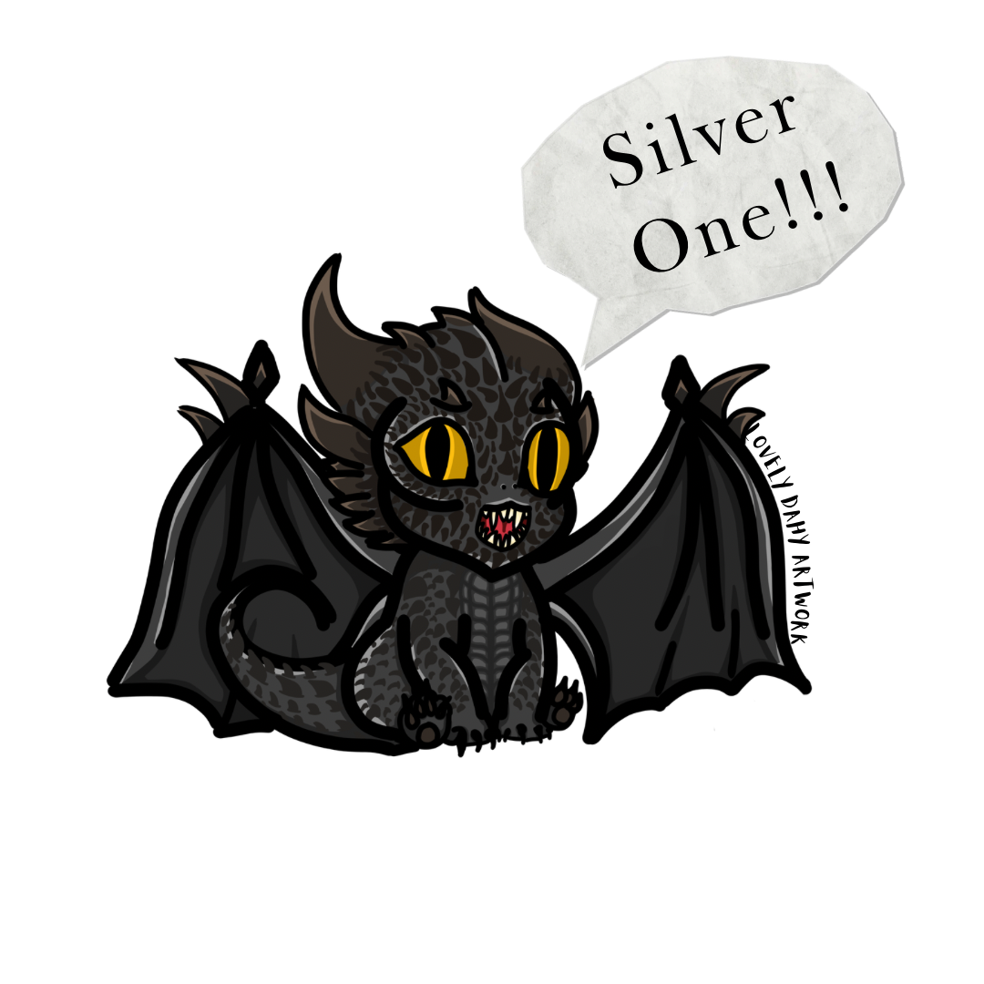 Silver One! Sticker