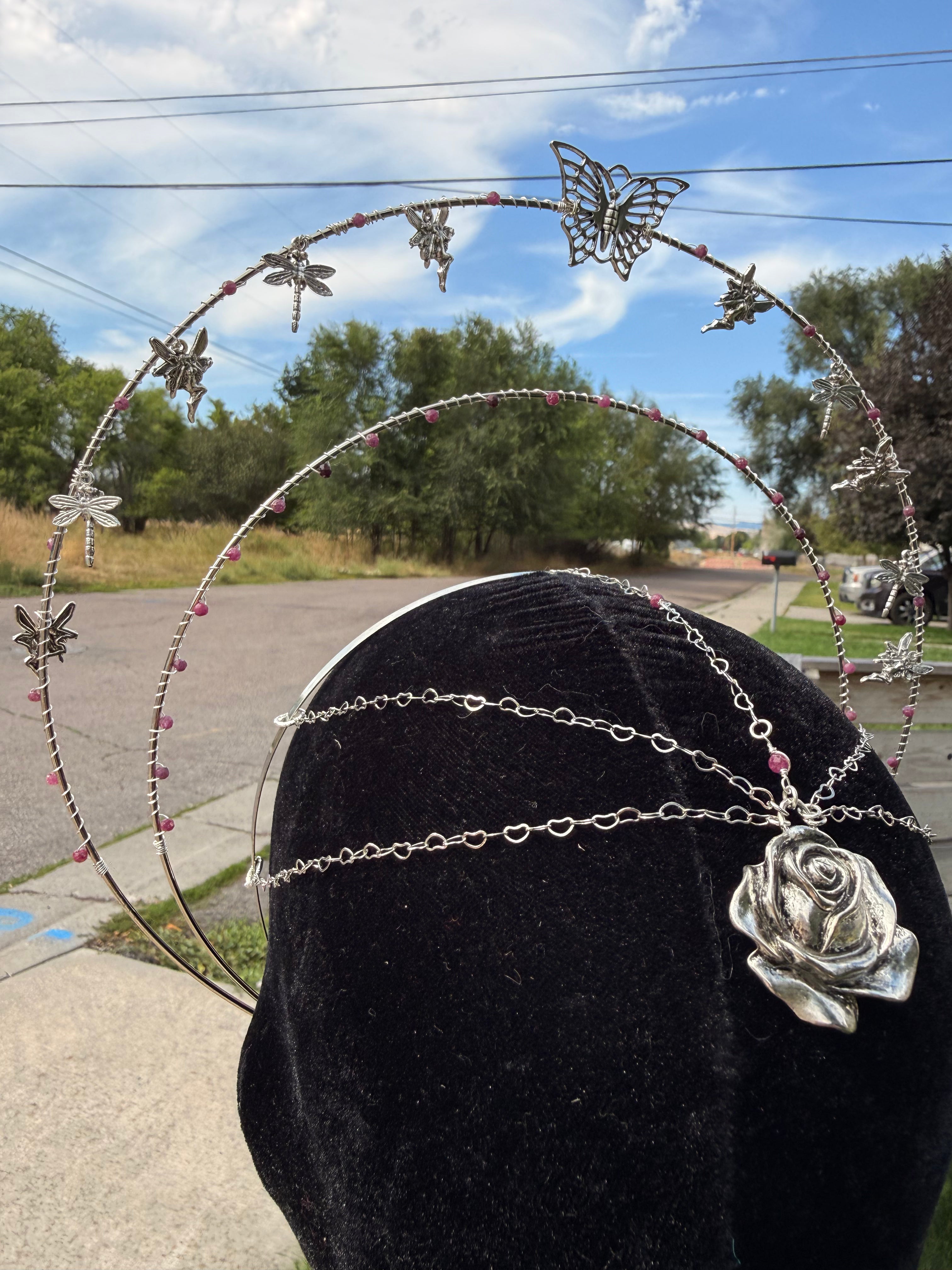 Floral Elegance Crown